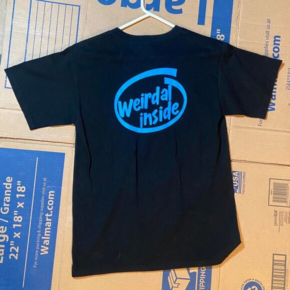 Weird al tee shirt gildan medium black inside - Picture 4 of 4